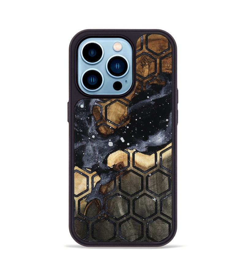 iPhone 14 Pro Wood Phone Case - Viola (Cosmos, 808531)