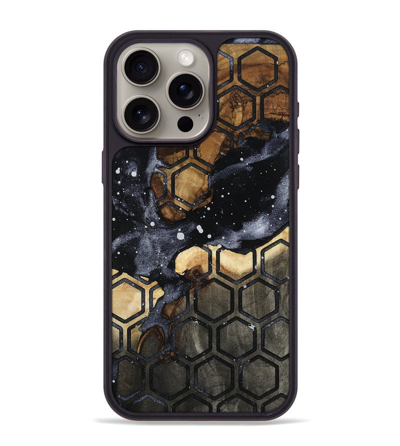 iPhone 15 Pro Max Wood Phone Case - Viola (Cosmos, 808531)