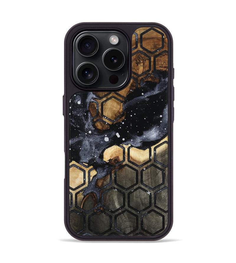 iPhone 16 Pro Wood Phone Case - Viola (Cosmos, 808531)