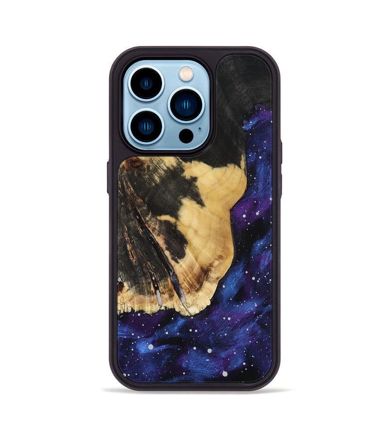 iPhone 14 Pro Wood Phone Case - Ledger (Cosmos, 808533)