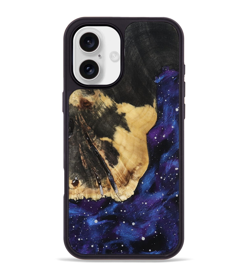 iPhone 16 Plus Wood Phone Case - Ledger (Cosmos, 808533)