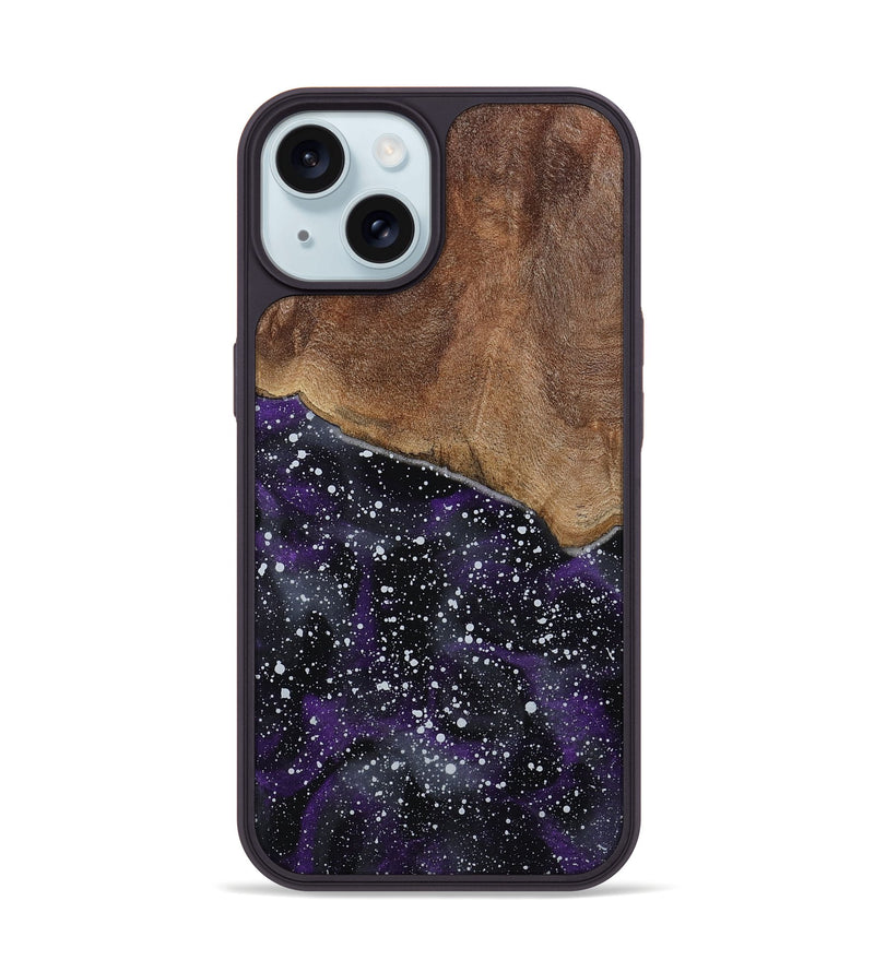 iPhone 15 Wood Phone Case - Alexys (Cosmos, 808534)