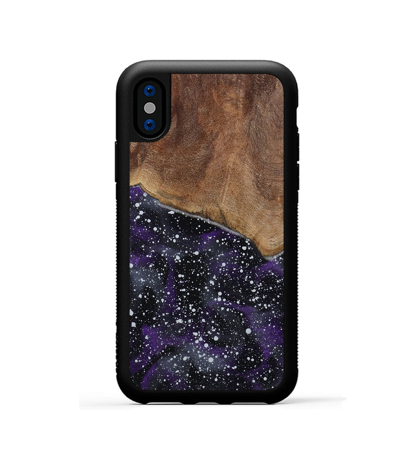 iPhone Xs Wood Phone Case - Alexys (Cosmos, 808534)