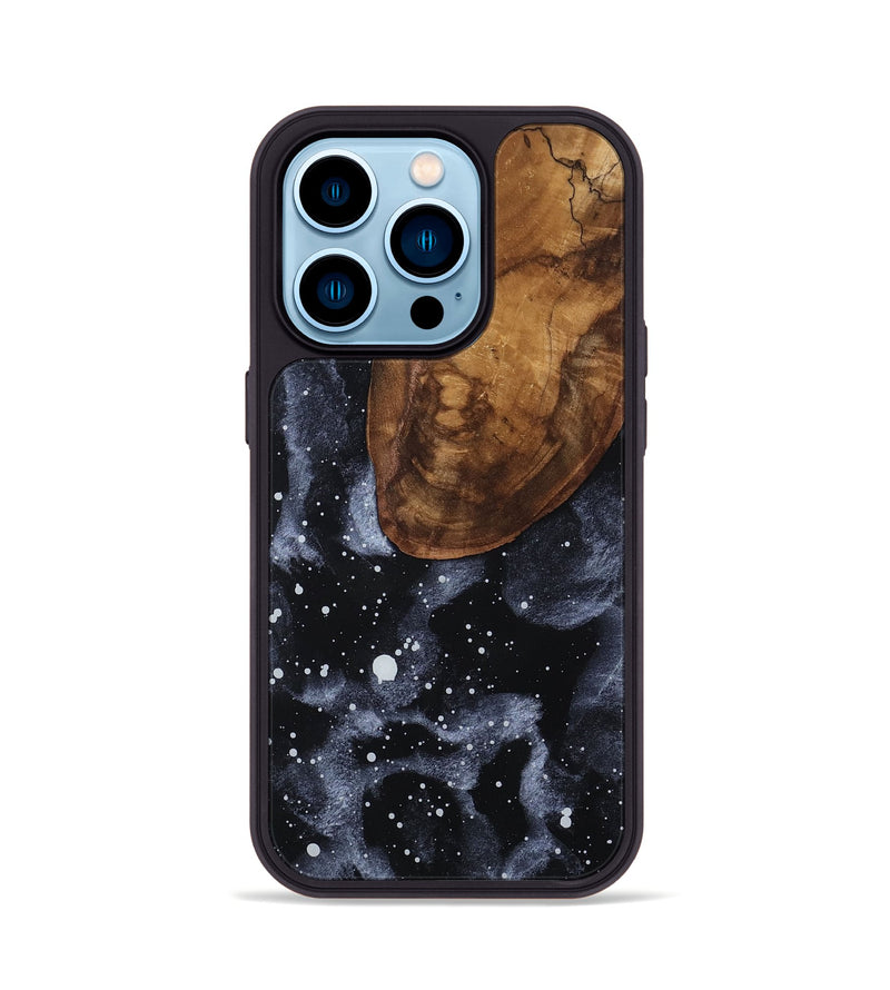 iPhone 14 Pro Wood Phone Case - Madie (Cosmos, 808535)