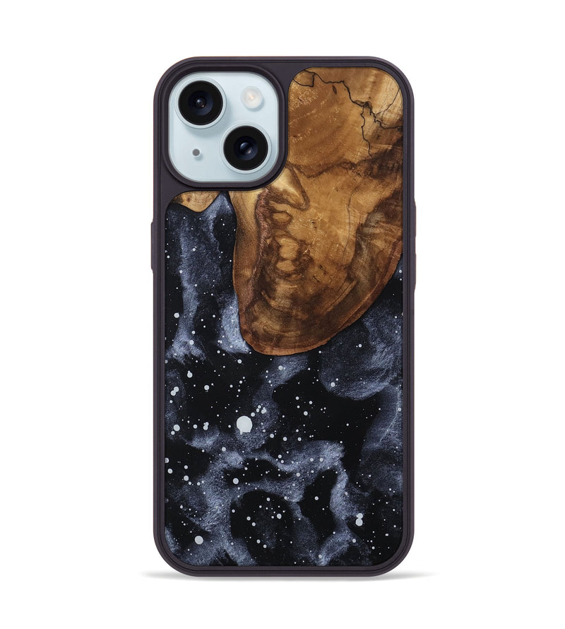 iPhone 15 Wood Phone Case - Madie (Cosmos, 808535)