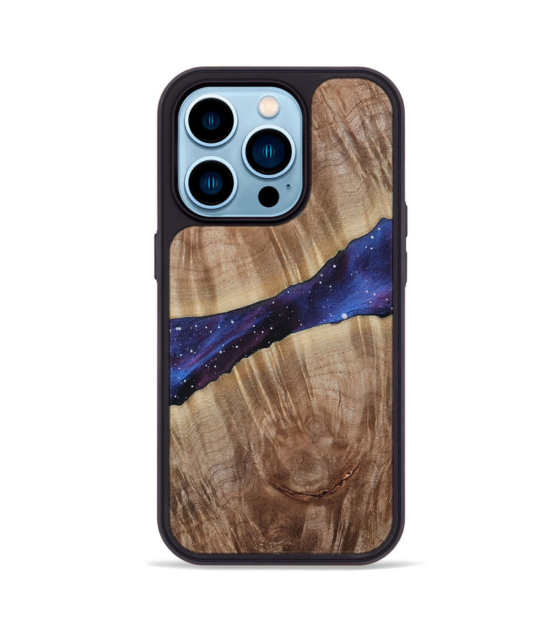 iPhone 14 Pro Wood Phone Case - Sharon (Cosmos, 808536)