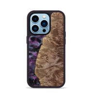 iPhone 14 Pro Wood Phone Case - Saanvi (Cosmos, 808538)