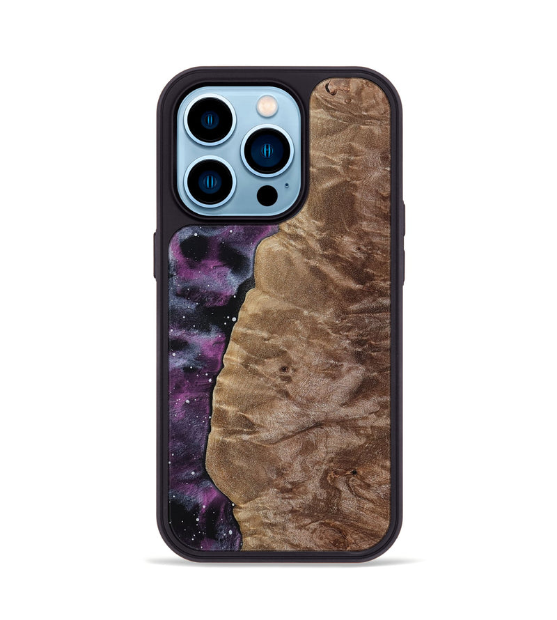 iPhone 14 Pro Wood Phone Case - Saanvi (Cosmos, 808538)