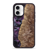 iPhone 16 Plus Wood Phone Case - Saanvi (Cosmos, 808538)