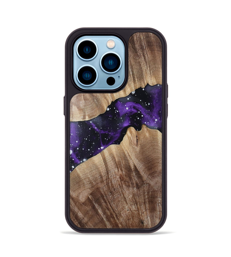 iPhone 14 Pro Wood Phone Case - Gavyn (Cosmos, 808540)