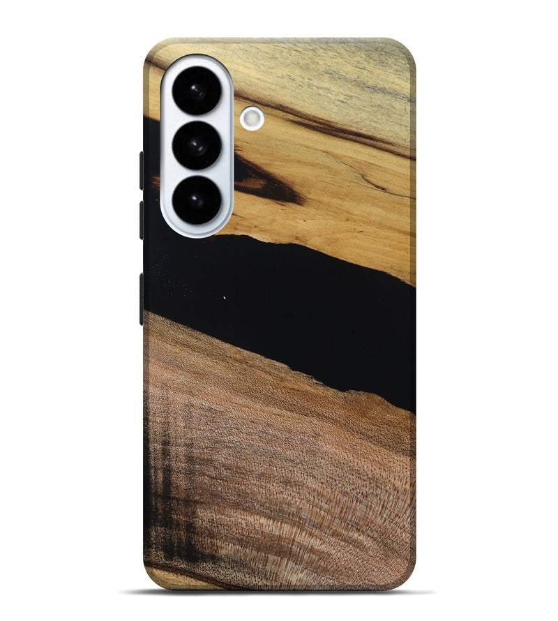 Galaxy S26 Plus Wood Live Edge Phone Case - Brent (Wood Burl, 808557)