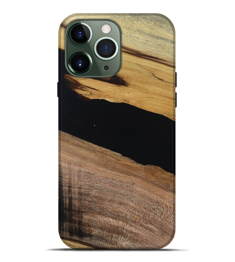 iPhone 13 Pro Max Wood Live Edge Phone Case - Brent (Wood Burl, 808557)