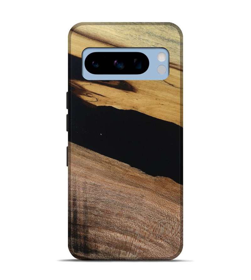 Pixel 8 Pro Wood Live Edge Phone Case - Brent (Wood Burl, 808557)