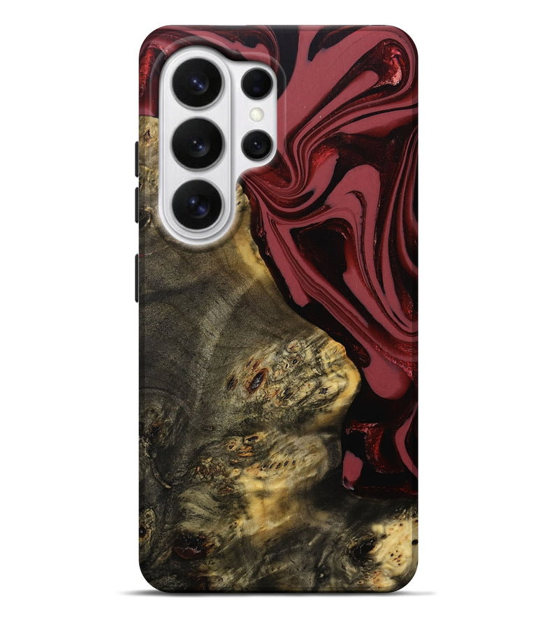 Galaxy S26 Ultra Wood Live Edge Phone Case - Case (Red, 808560)