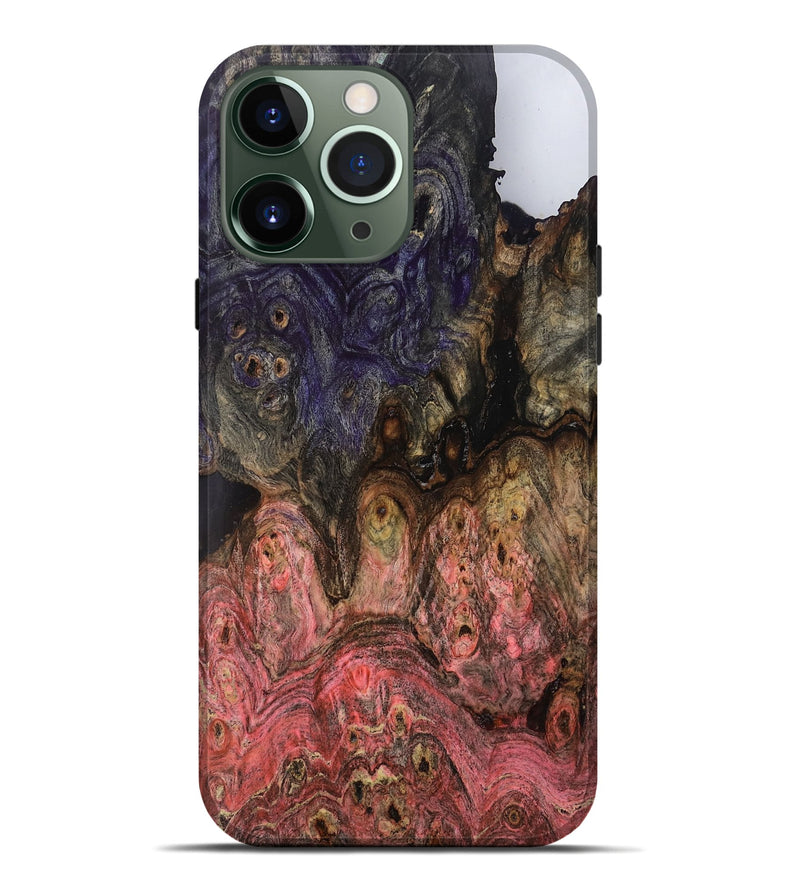 iPhone 13 Pro Max Wood Live Edge Phone Case - Camren (Wood Burl, 808575)