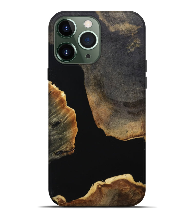 iPhone 13 Pro Max Wood Live Edge Phone Case - Promise (Wood Burl, 808582)