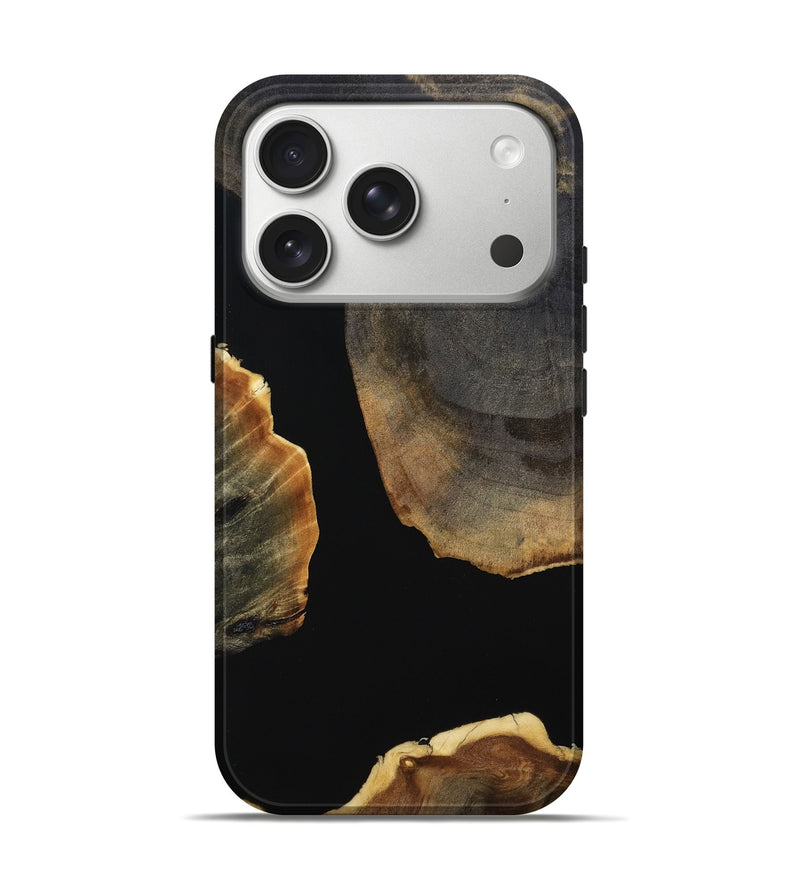 iPhone 17 Pro Wood Live Edge Phone Case - Promise (Wood Burl, 808582)