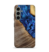 Galaxy S24 Wood Live Edge Phone Case - Mariam (Purple, 808586)