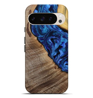 Pixel 9 Pro XL Wood Live Edge Phone Case - Mariam (Purple, 808586)