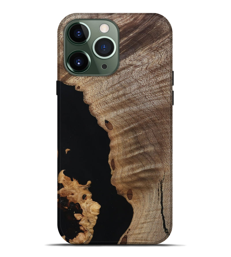 iPhone 13 Pro Max Wood Live Edge Phone Case - Francis (Wood Burl, 808591)