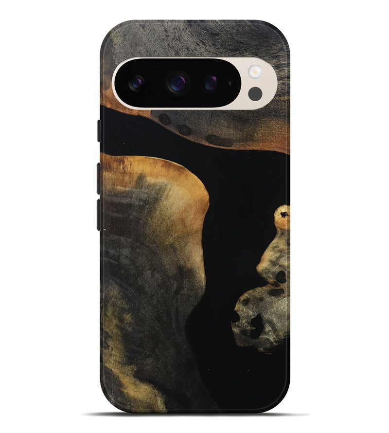 Pixel 10 Pro XL Wood Live Edge Phone Case - Salina (Wood Burl, 808601)