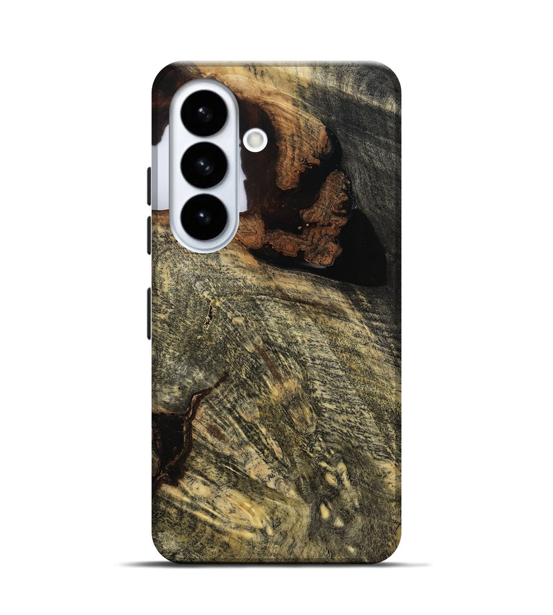 Galaxy S26 Wood Live Edge Phone Case - Stetson (Clear, 808611)