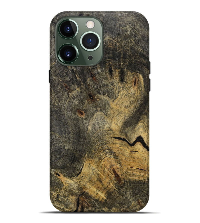 iPhone 13 Pro Max Wood Live Edge Phone Case - Bryon (Wood Burl, 808614)