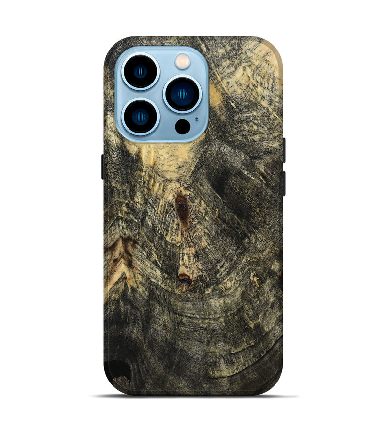 iPhone 14 Pro Wood Live Edge Phone Case - Austen (Wood Burl, 808615)