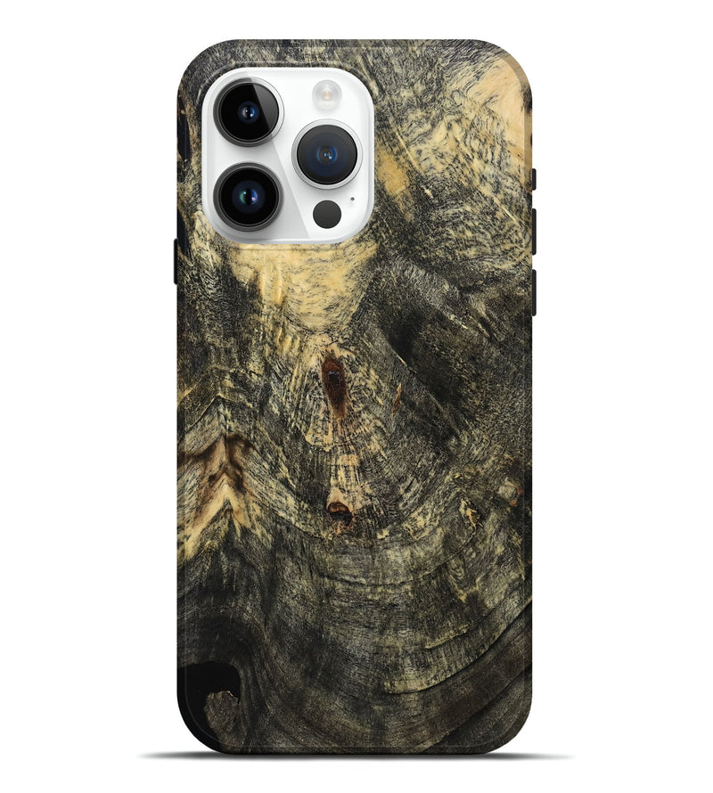 iPhone 15 Pro Max Wood Live Edge Phone Case - Austen (Wood Burl, 808615)
