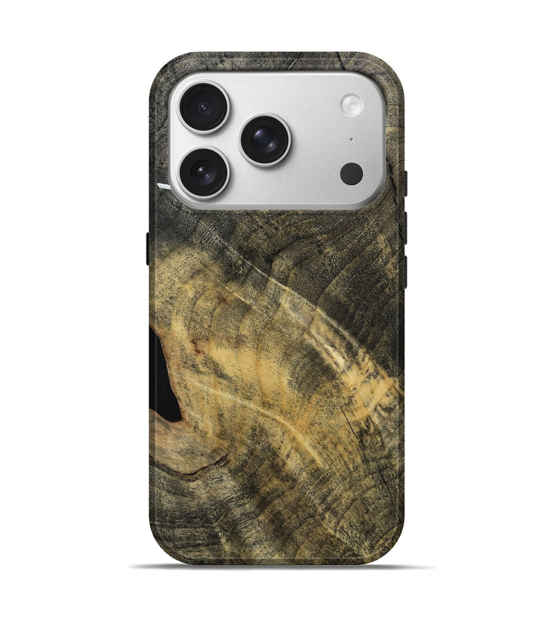 iPhone 17 Pro Wood Live Edge Phone Case - Darla (Wood Burl, 808618)