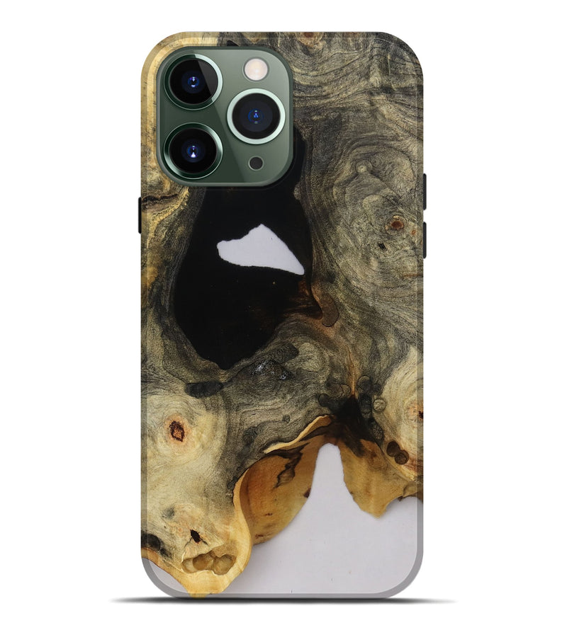 iPhone 13 Pro Max Wood Live Edge Phone Case - Arlene (Clear, 808621)