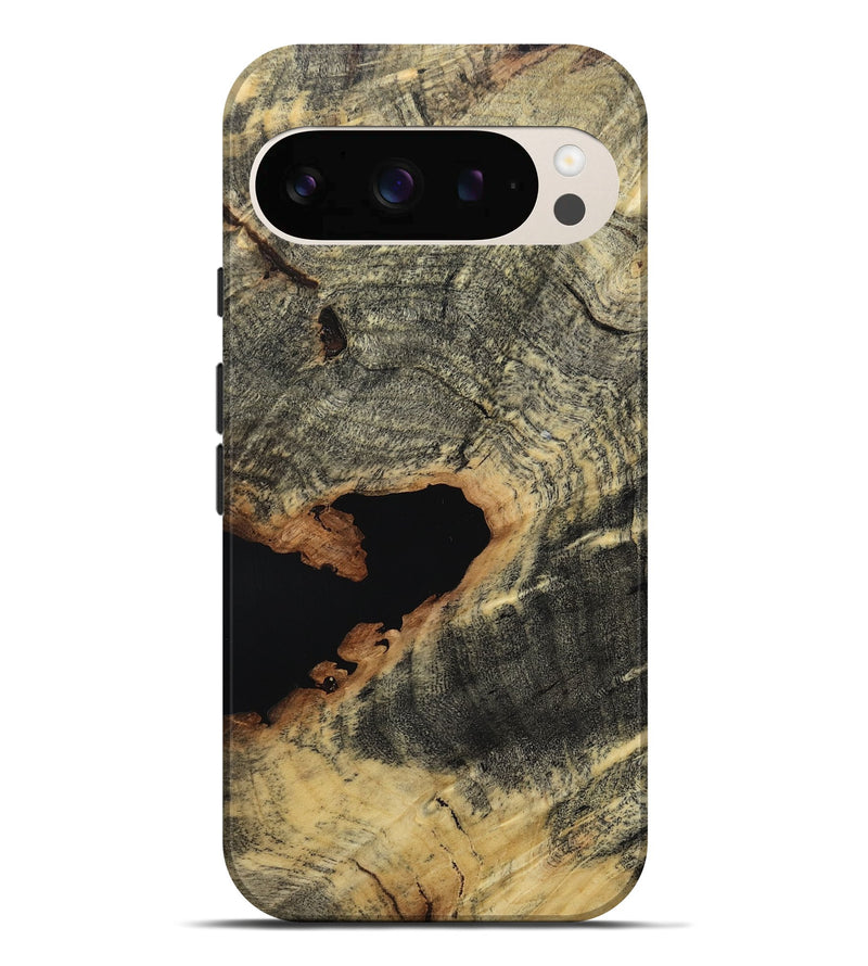 Pixel 10 Pro XL Wood Live Edge Phone Case - Christi (Wood Burl, 808623)
