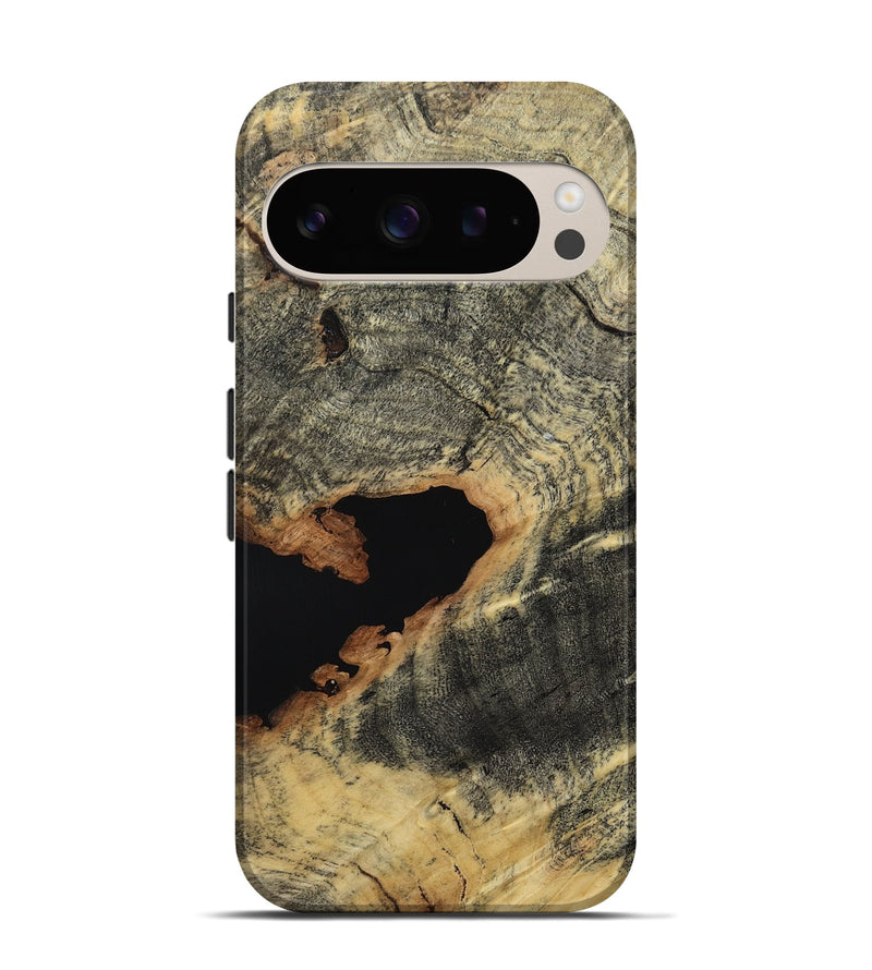 Pixel 9 Wood Live Edge Phone Case - Christi (Wood Burl, 808623)