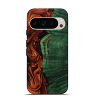 Pixel 10 Wood Live Edge Phone Case - Della (Red, 808633)