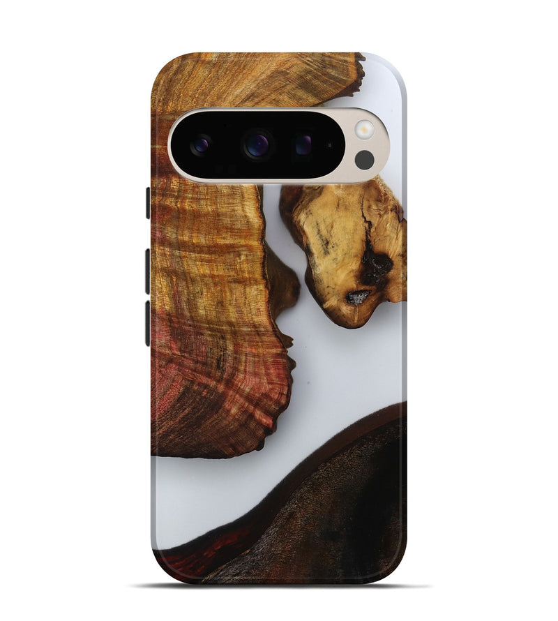 Pixel 10 Wood Live Edge Phone Case - Quinn (Clear, 808635)