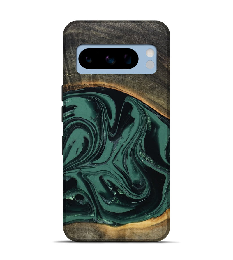 Pixel 8 Pro Wood Live Edge Phone Case - Zen (Green, 808645)