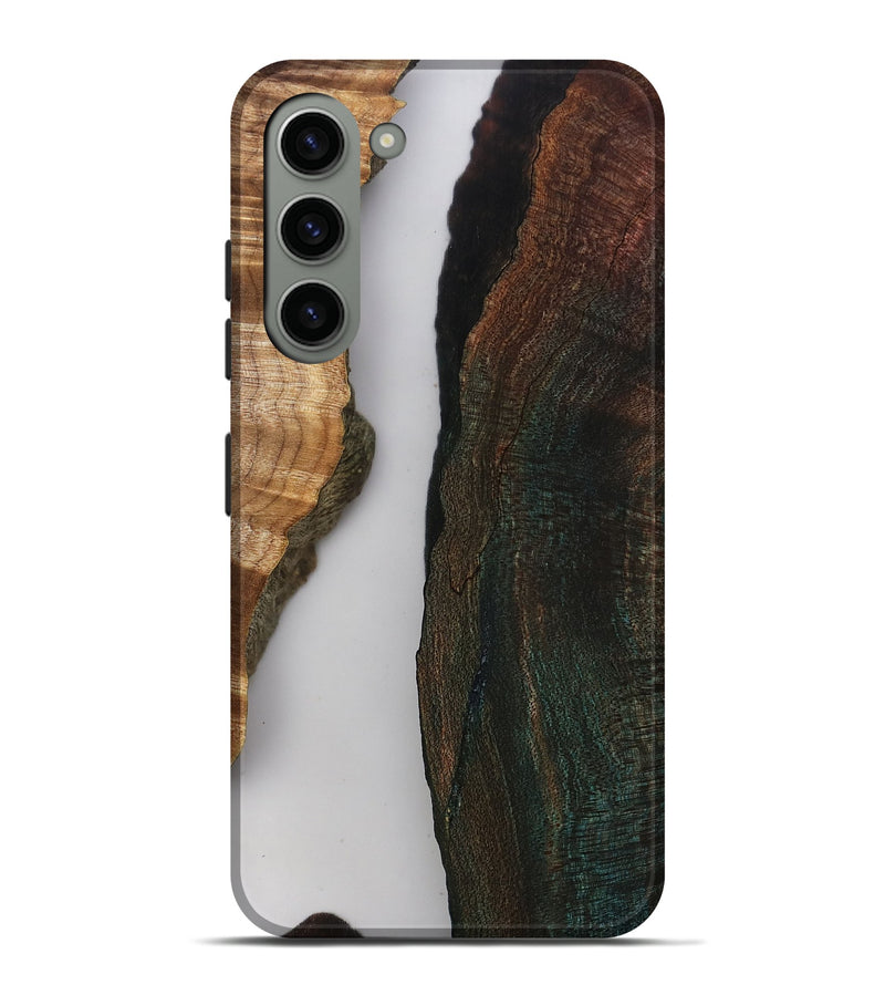 Galaxy S23 Plus Wood Live Edge Phone Case - Rob (Clear, 808646)