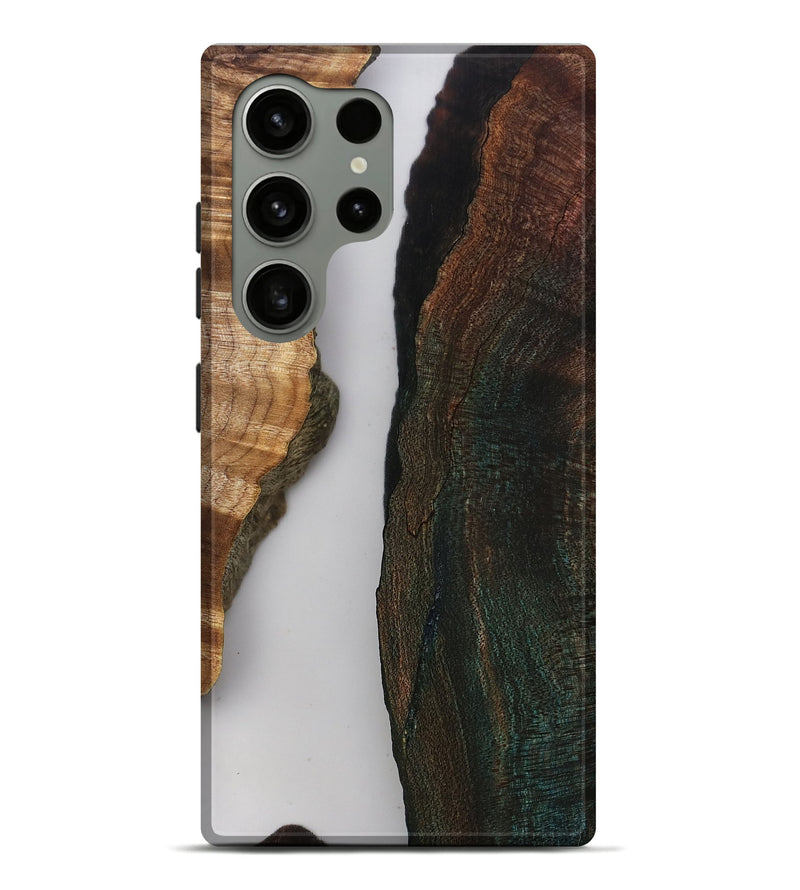 Galaxy S24 Ultra Wood Live Edge Phone Case - Rob (Clear, 808646)