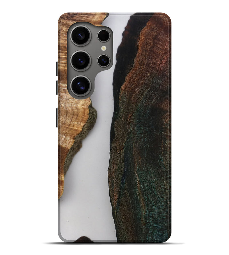Galaxy S25 Ultra Wood Live Edge Phone Case - Rob (Clear, 808646)