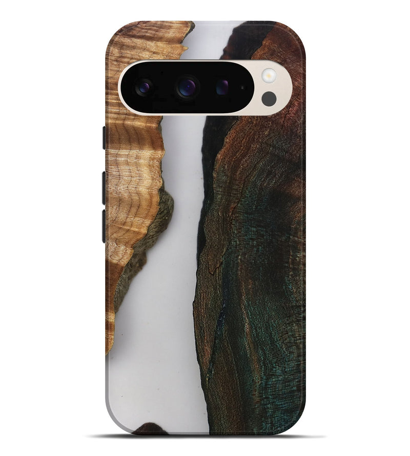Pixel 10 Pro XL Wood Live Edge Phone Case - Rob (Clear, 808646)