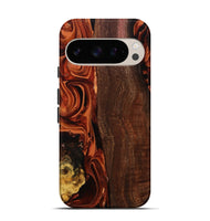 Pixel 10 Wood Live Edge Phone Case - Elyssa (Red, 808648)