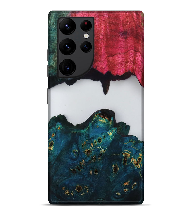 Galaxy S22 Ultra Wood Live Edge Phone Case - Alene (Clear, 808652)