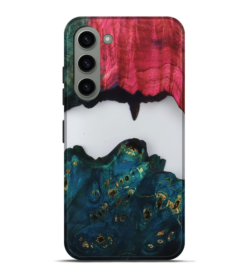 Galaxy S23 Plus Wood Live Edge Phone Case - Alene (Clear, 808652)