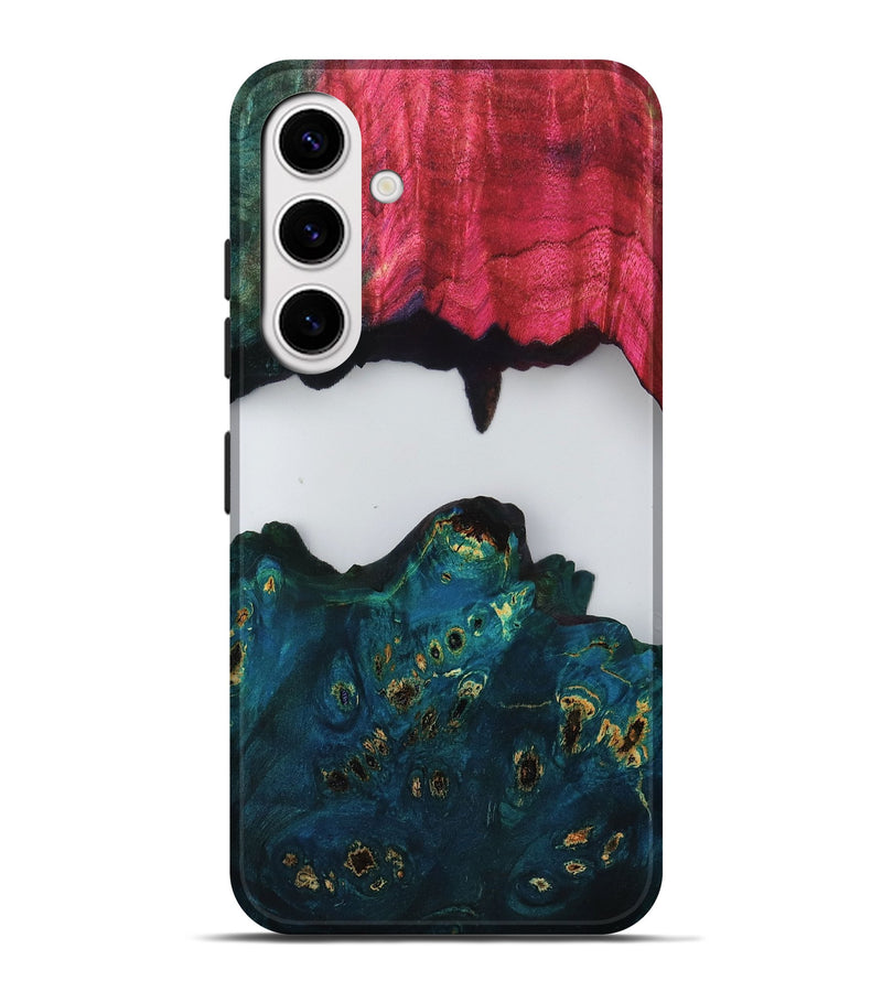 Galaxy S25 Plus Wood Live Edge Phone Case - Alene (Clear, 808652)