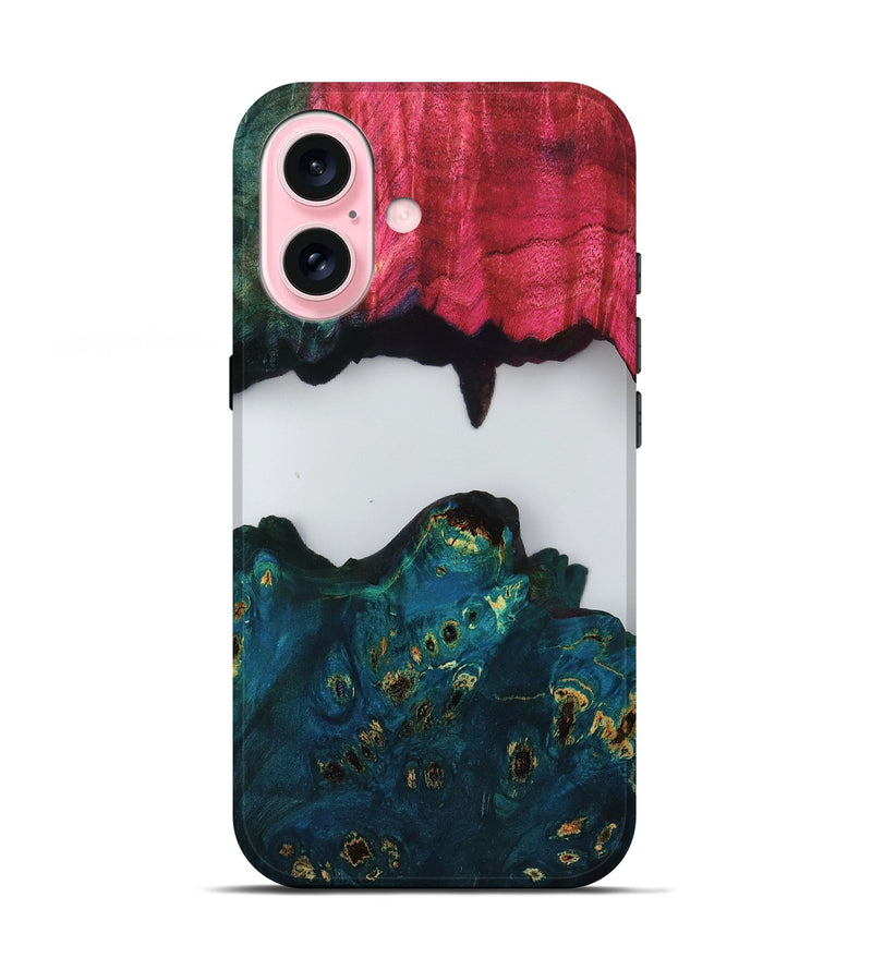 iPhone 17 Wood Live Edge Phone Case - Alene (Clear, 808652)