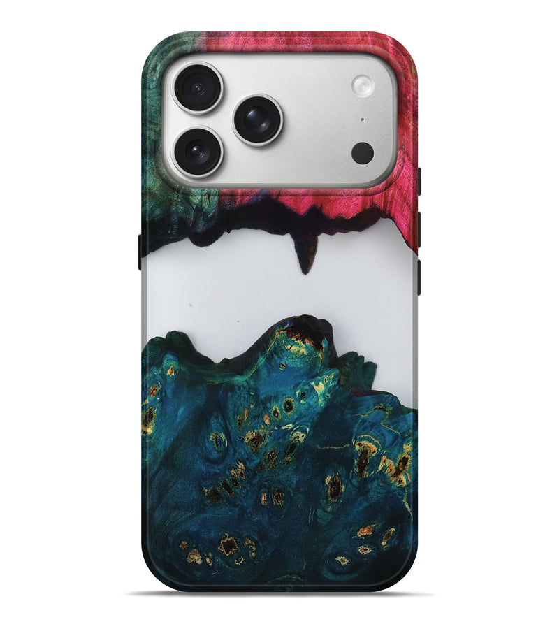 iPhone 17 Pro Max Wood Live Edge Phone Case - Alene (Clear, 808652)