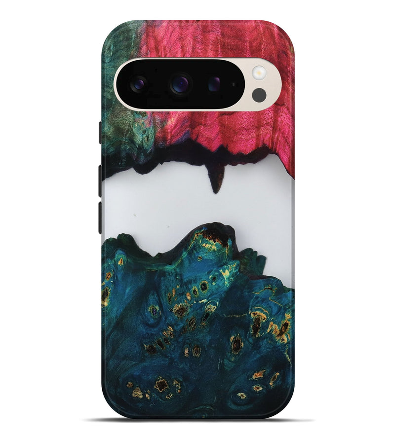 Pixel 10 Pro XL Wood Live Edge Phone Case - Alene (Clear, 808652)