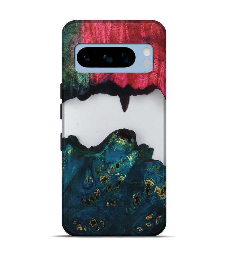 Pixel 8 Pro Wood Live Edge Phone Case - Alene (Clear, 808652)