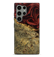 Galaxy S24 Ultra Wood Live Edge Phone Case - Shelbi (Red, 808656)