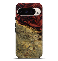 Pixel 10 Pro XL Wood Live Edge Phone Case - Shelbi (Red, 808656)